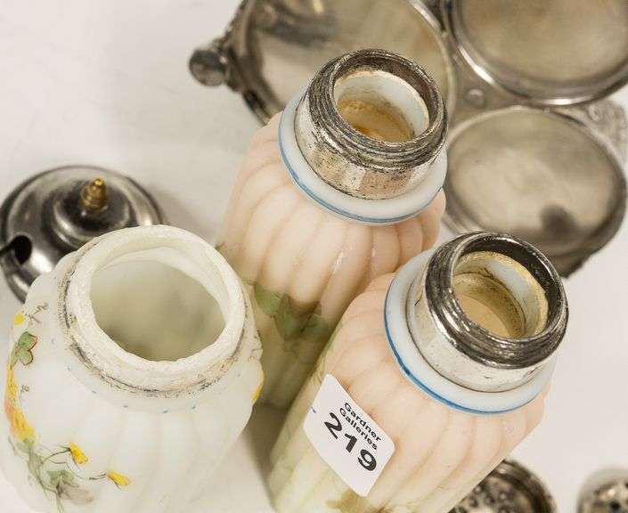 MT. WASHINGTON GLASS CONDIMENT SET