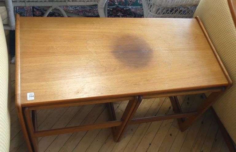 MCM TEAK TABLE SET