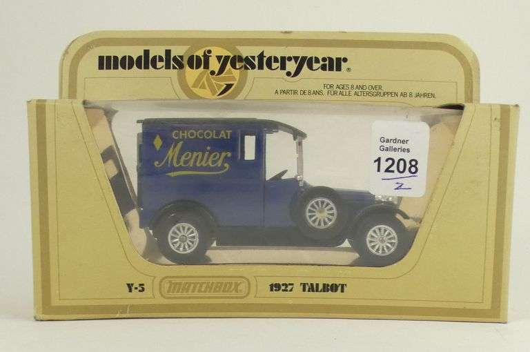 4 MODELS OF YESTERYEAR