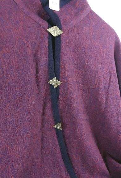 PAT BURNS-WENDLAND WOOL CAPE