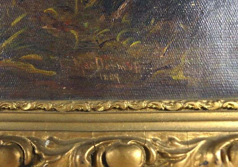 19TH CENTURY OIL ON CANVAS