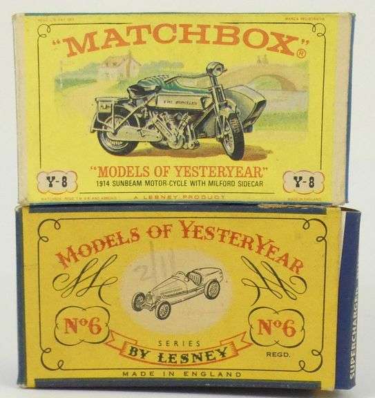 2 MATCHBOX DIE-CAST IN BOXES
