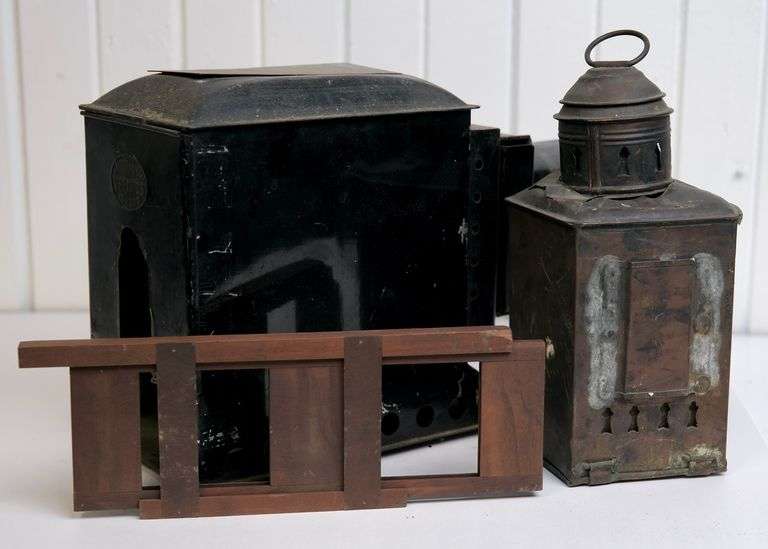 MAGIC LANTERN AND SHIP'S LAMP