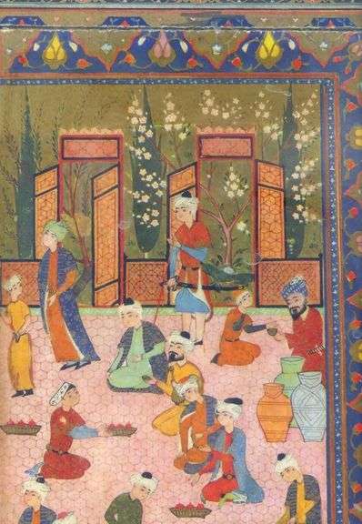 PERSIAN MINIATURES IN FRAMES