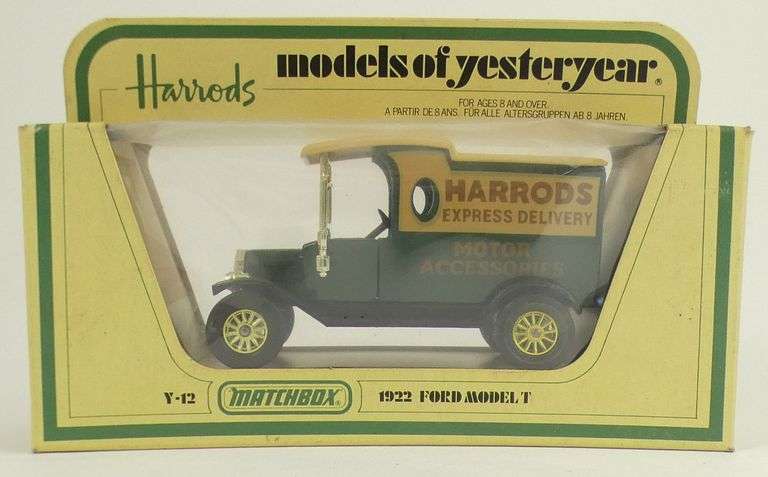 4 MODELS OF YESTERYEAR