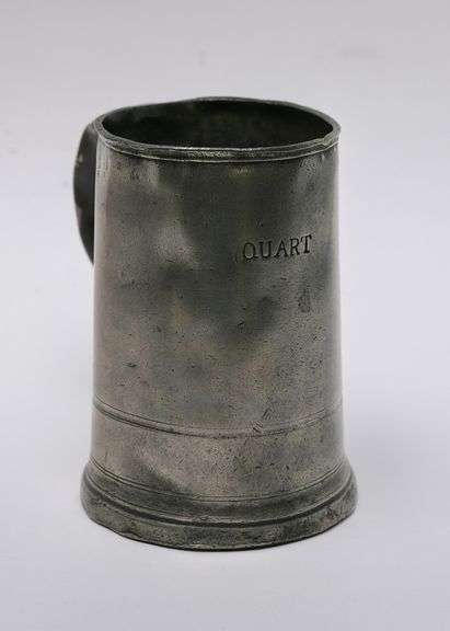 GOOD PEWTER QUART