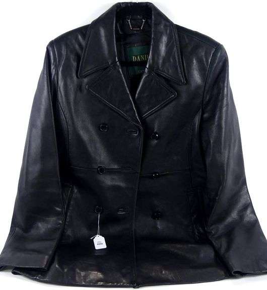 DANIER LEATHER COAT