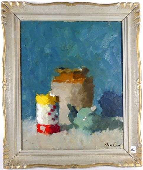 IMPRESSIONIST STILL LIFE OIL