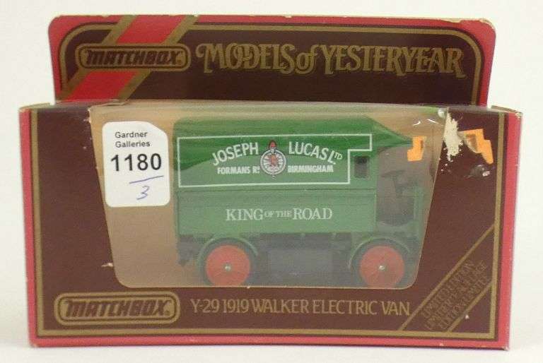 3 MODELS OF YESTERYEAR