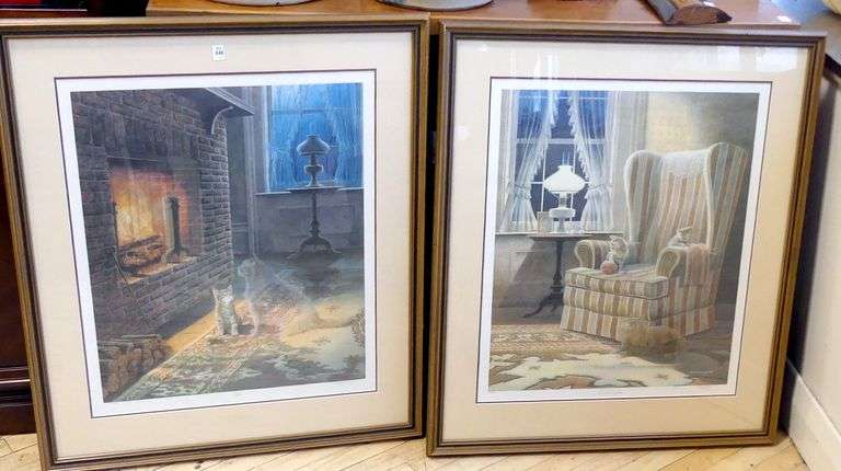 TWO LIMITED EDITION JAMES LUMBERS PRINTS