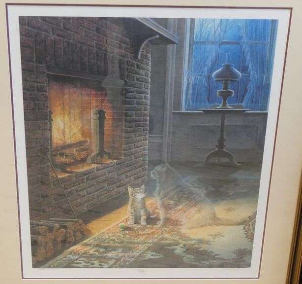 TWO LIMITED EDITION JAMES LUMBERS PRINTS