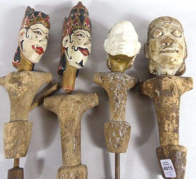 INDONESIAN CARVED FIGURES