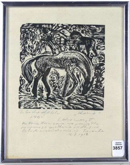 WOODCUT PRINT