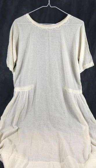 EDWARDIAN NIGHTGOWN, COTTON SLIPS & NIGHTIES