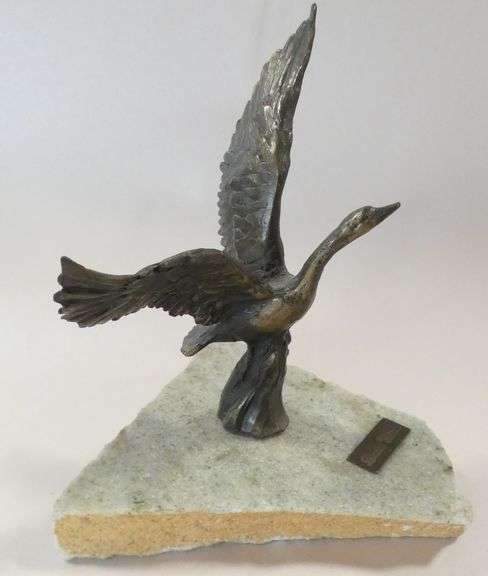 TWO SIGGY PUCHTA BRONZE SCULPTURES