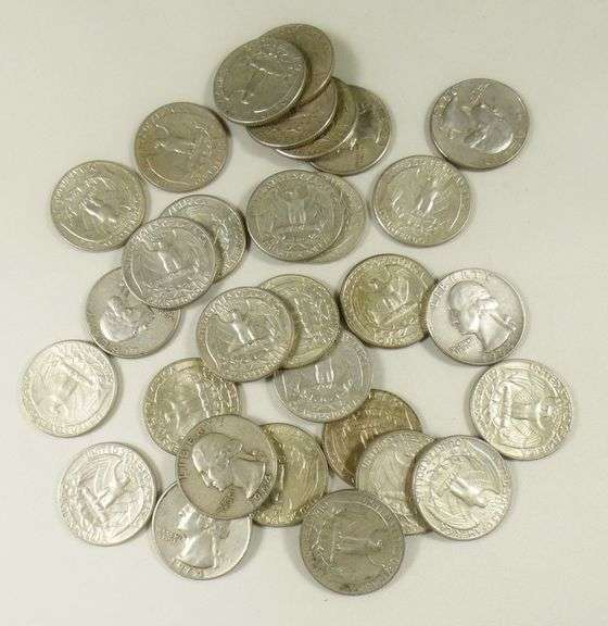 30 U.S. SILVER QUARTERS