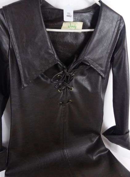 GROOVY LEATHER DRESS