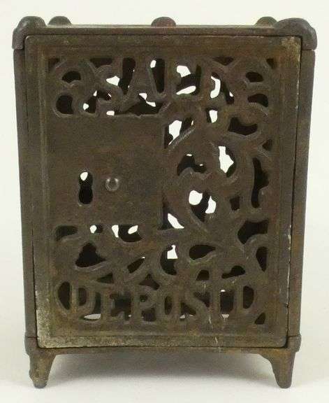 2 ANTIQUE COIN BANKS