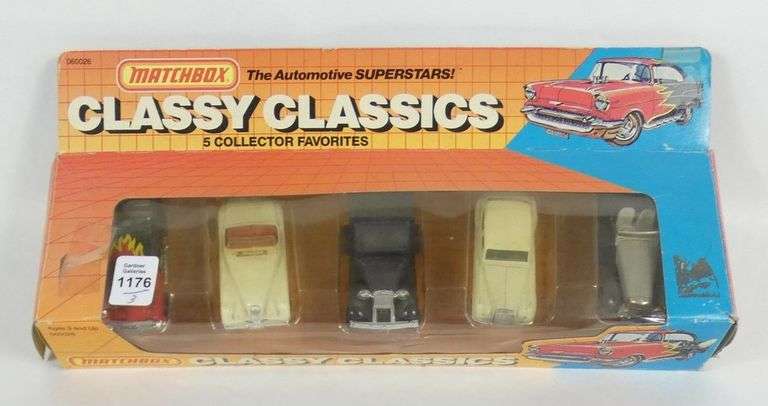 3 MATCHBOX BOXED SETS