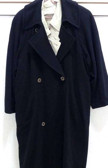 TWO DESIGNER TRENCH STYLE COATS