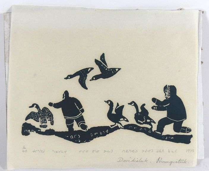 DAVIDIALUK/POVUNGNITUK STONECUT