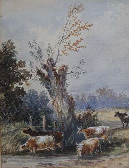 WATERCOLOUR, PRINTS AND BUTTERFLIES