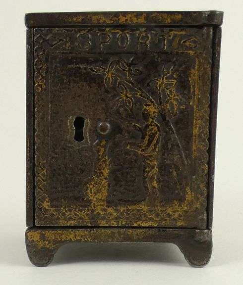 RARE ANTIQUE COIN BANK