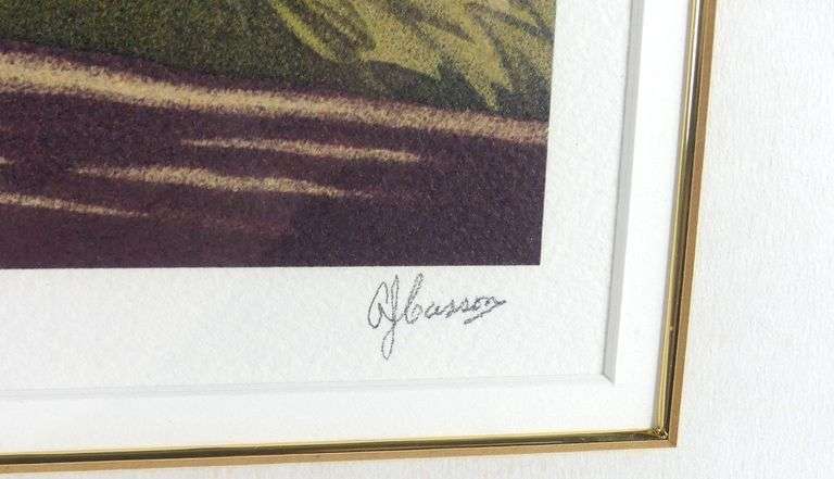 HAND-SIGNED A.J. CASSON PRINT