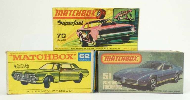 3 MATCHBOX DIE-CAST