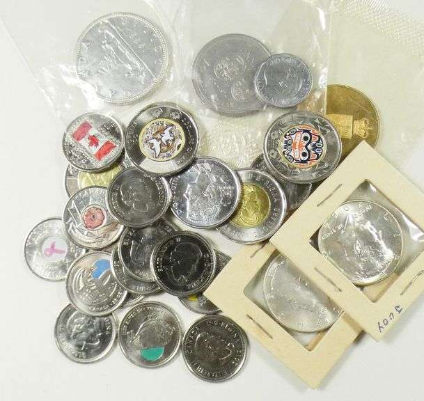 CANADIAN & U.S. COINS