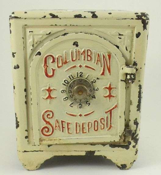 2 ANTIQUE COIN BANKS