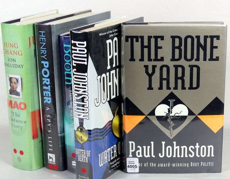 5 BOOKS SIGNED BY THE AUTHORS