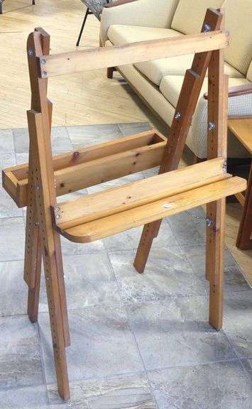 PINE ARTIST'S EASEL