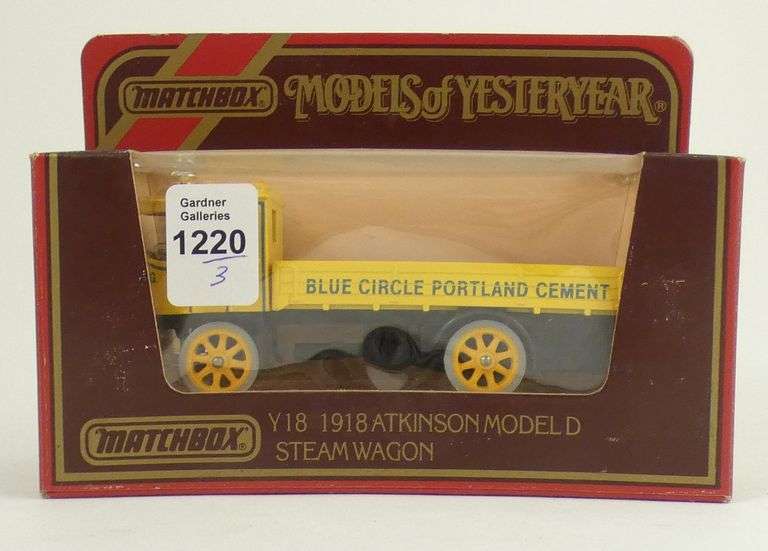 3 "MODELS OF YESTERYEAR"