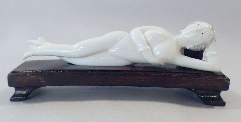 TWO JAPANESE IVORY CARVINGS