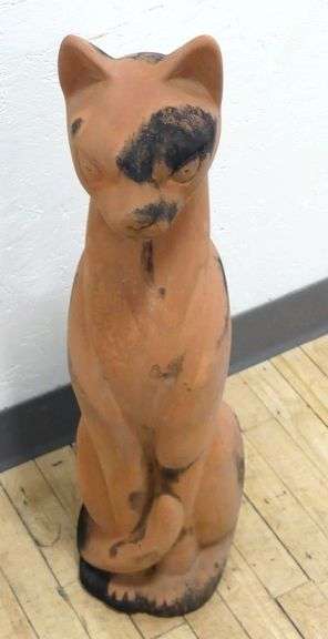 TERRACOTTA "CAT" GARDEN ORNAMENT