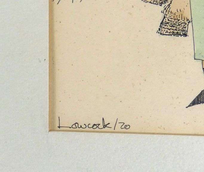 SET OF COSTUME DESIGN ILLUSTRATIONS