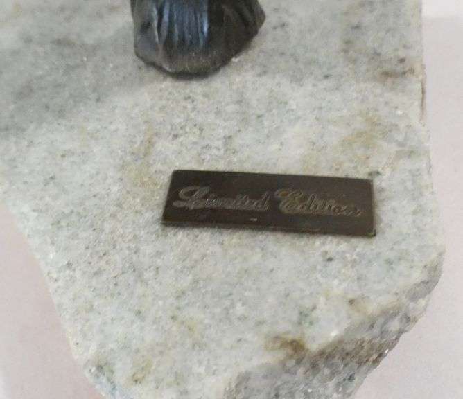 TWO SIGGY PUCHTA BRONZE SCULPTURES