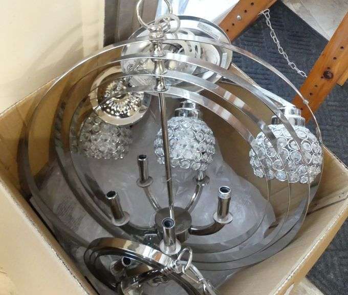 FOUR DESIGNER LIGHT FIXTURES