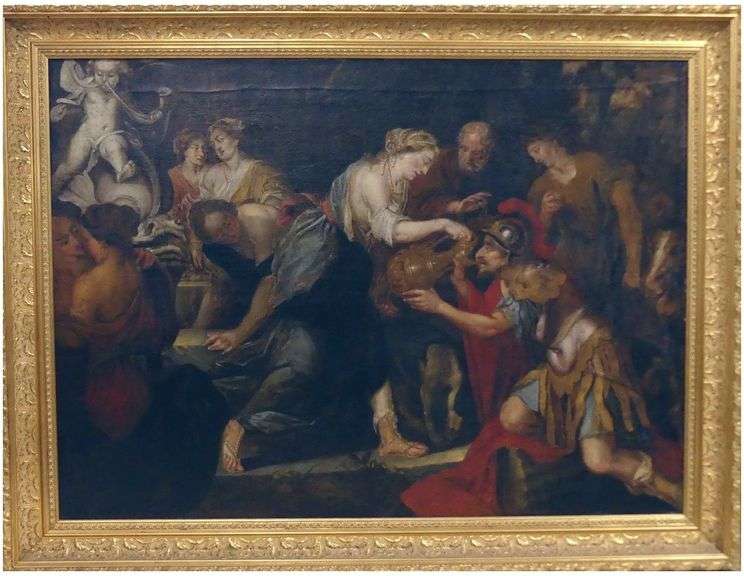 MONUMENTAL OIL ON CANVAS