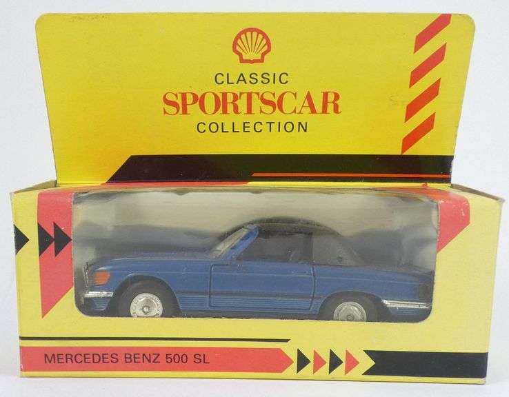 4 SHELL CLASSIC SPORTS CARS