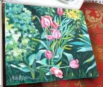 FOUR BONNIE PARKINSON OIL PAINTINGS