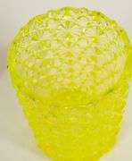 VASELINE GLASS PICKLE CRUET