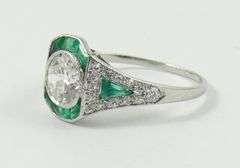 VALUABLE ART DECO ERA RING