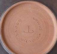 GROVE POTTERY CHARGER