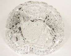 FINE CUT CRYSTAL CENTREPIECE BOWL