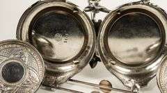 RARE DOUBLE PICKLE CRUET