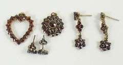 COLLECTION ANTIQUE GARNET JEWELLERY