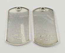 2 GUCCI SILVER FOBS