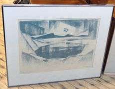 THREE FRAMED SERIGRAPHS